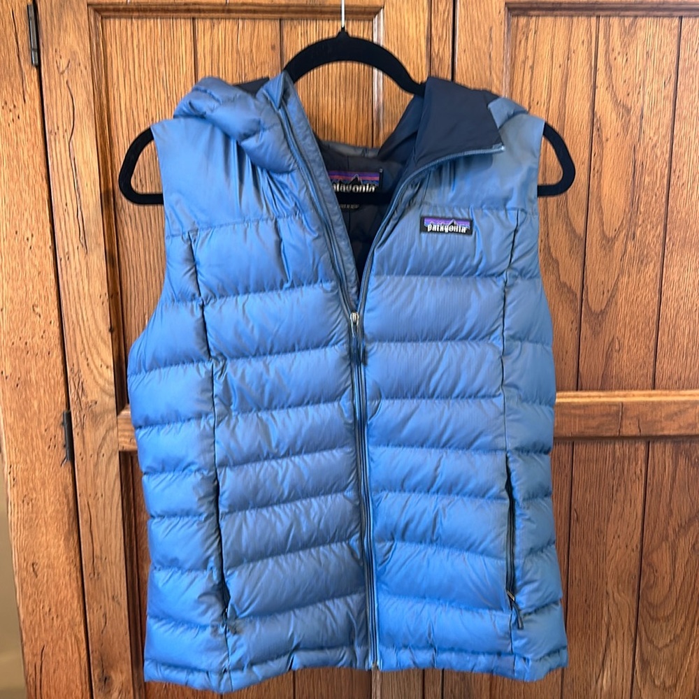 Patagonia down hooded vest